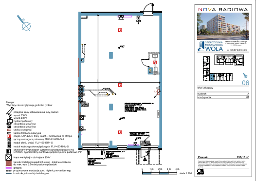 lokale użytkowe w inwestycji NOVARADIOWA - lokal U6

