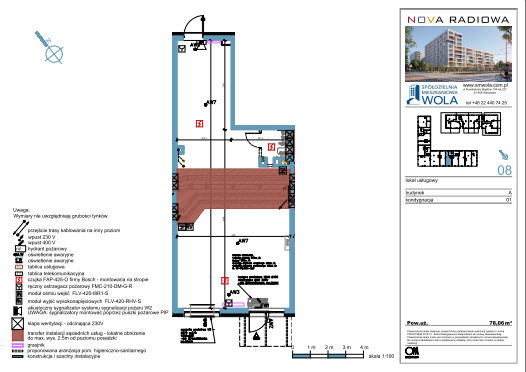 lokale użytkowe w inwestycji NOVARADIOWA - lokal U8