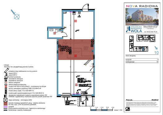 lokale użytkowe w inwestycji NOVARADIOWA - lokal U10