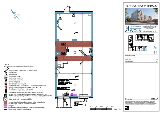lokale użytkowe w inwestycji NOVARADIOWA - lokal U11